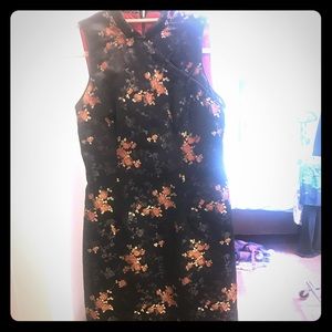 Elegant asian inspired dress Size 8
